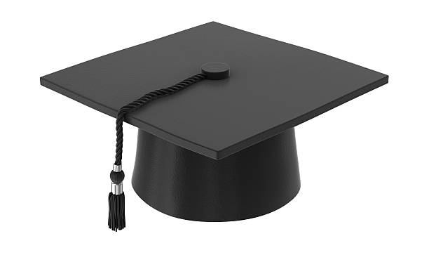 Mortar board , computer generated image. 3d rendered image.